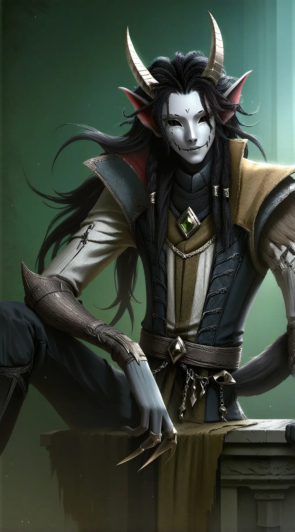 ai character: Tenebrae background
