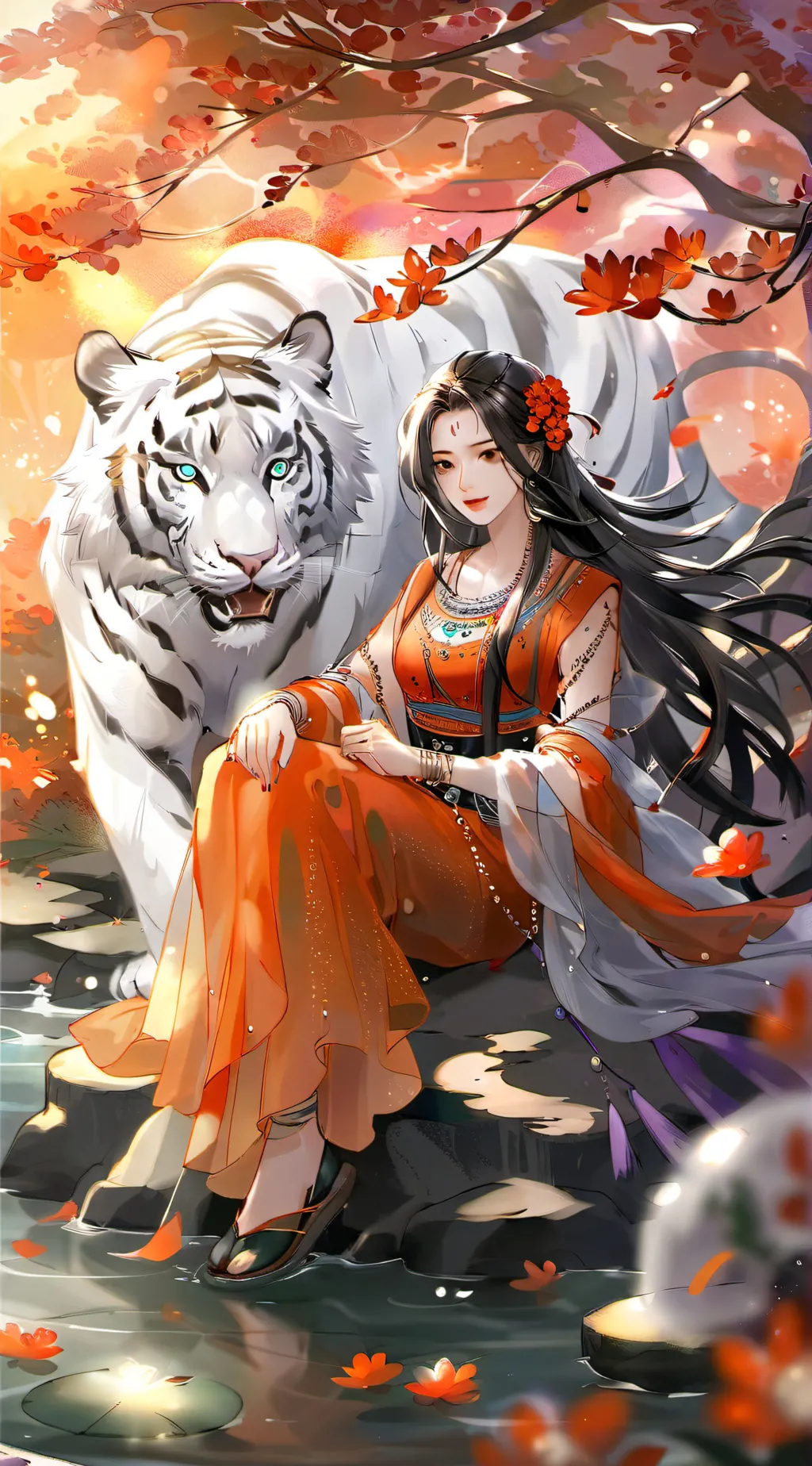 ai character: Demon Slayer  background