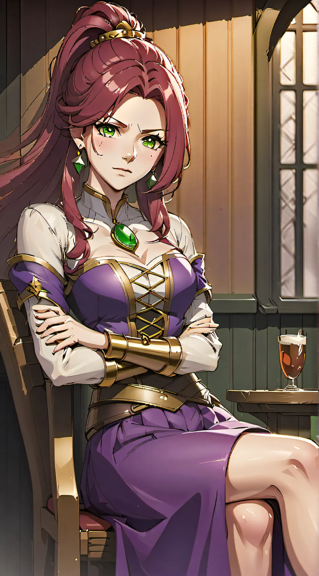 ai character: Malty S. Melromarc background