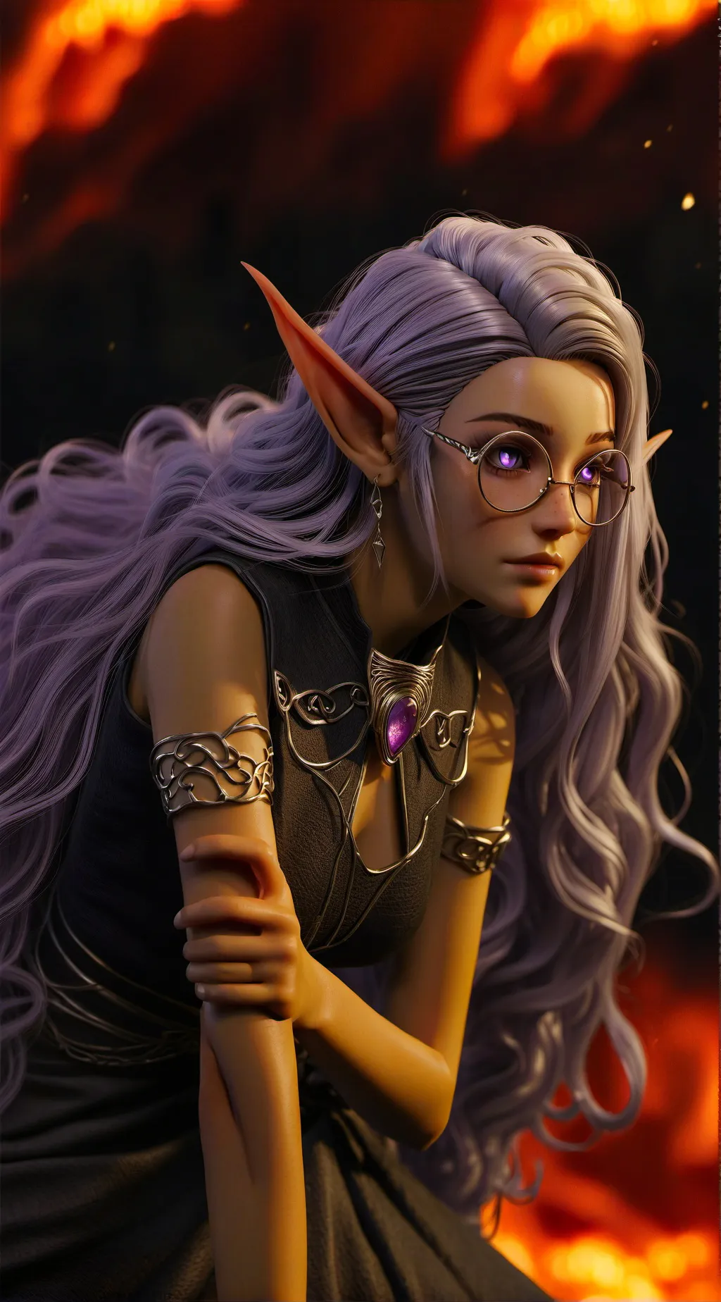 ai character: Jasmine background