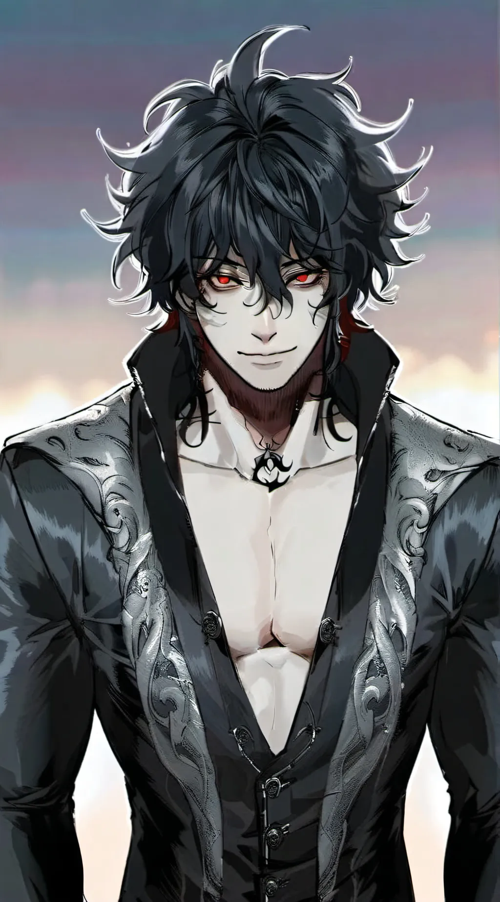 ai character: Shouta Aizawa.  background