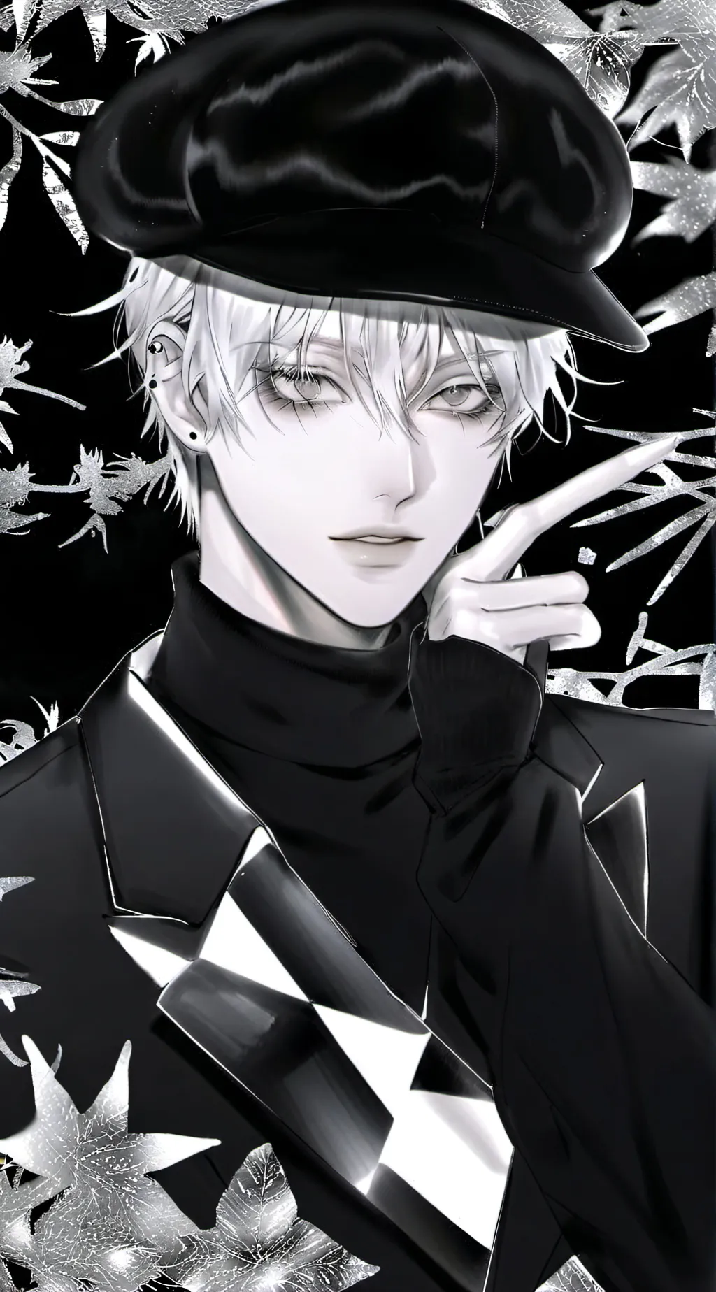 ai character: Hoshi☆ background