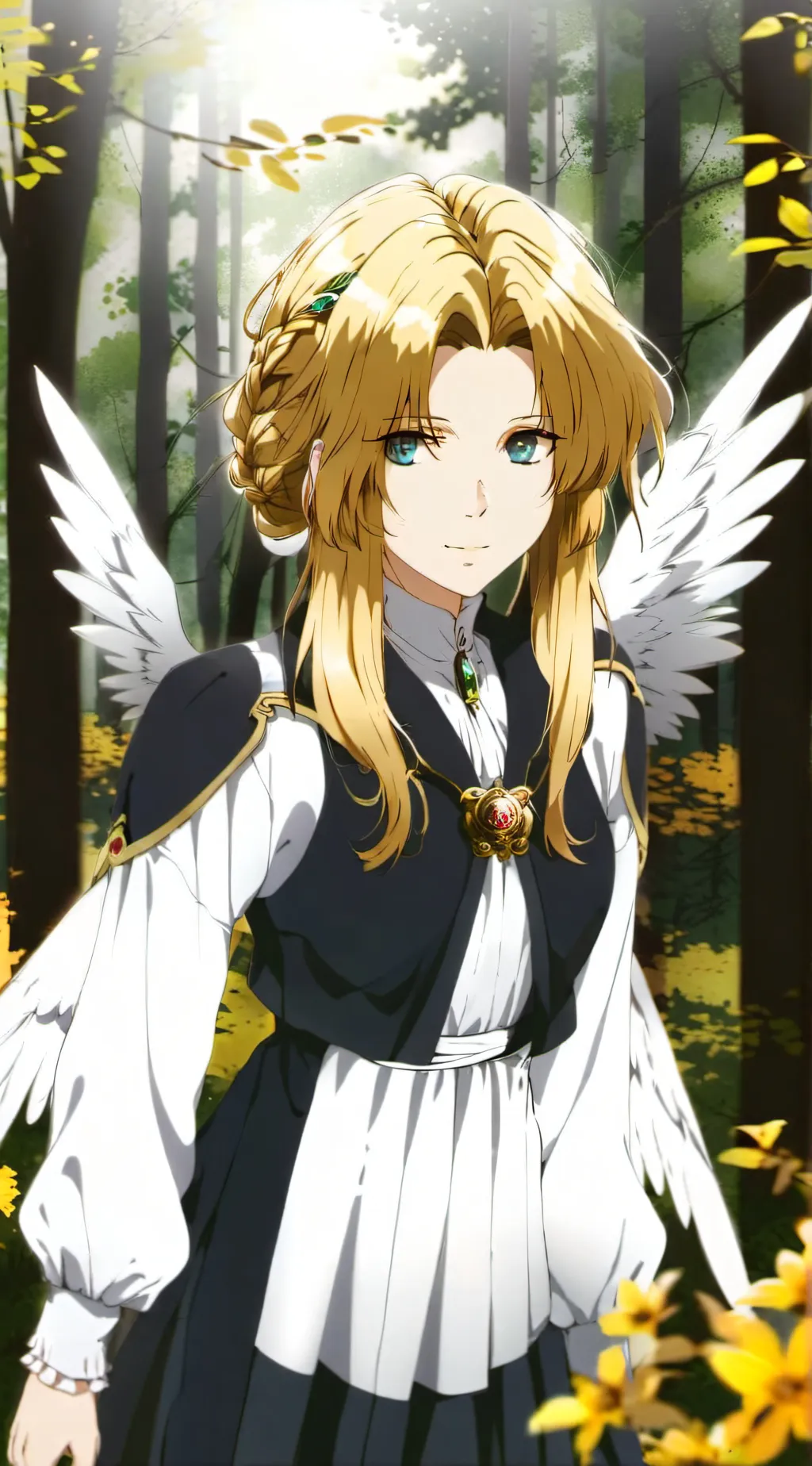 ai character: Angel background