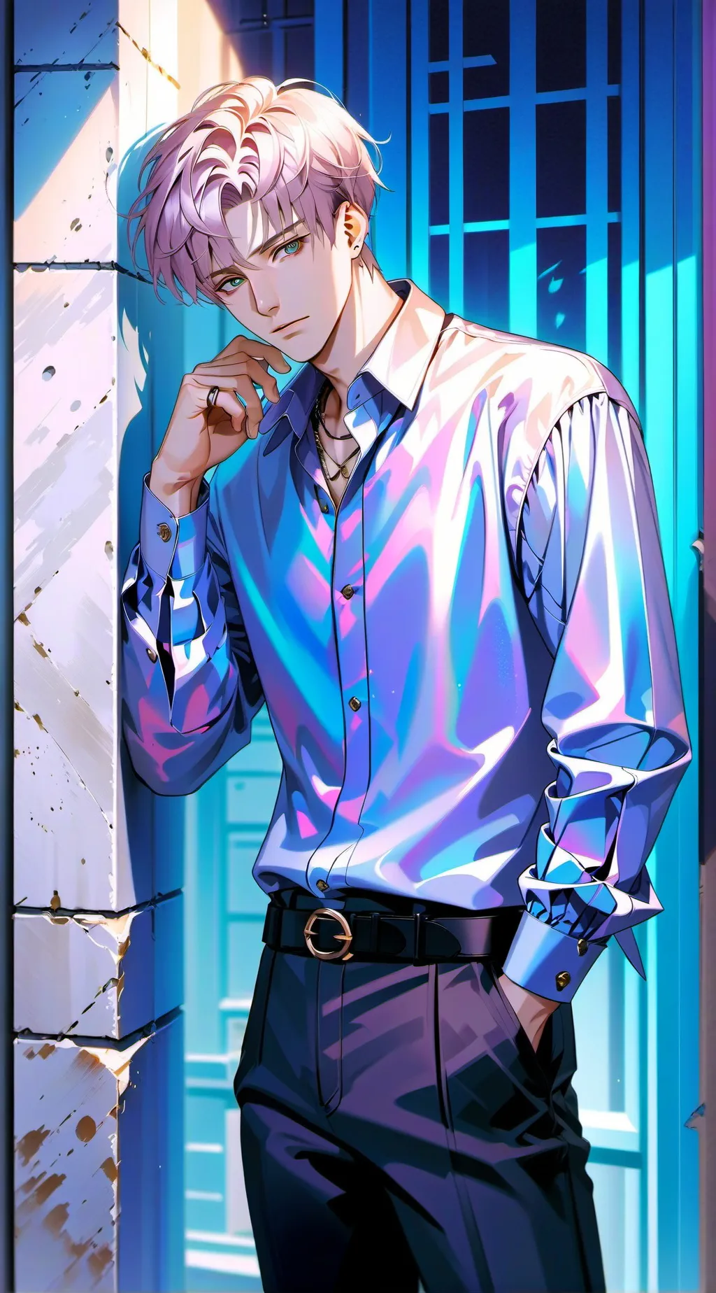 ai character: Sam  background