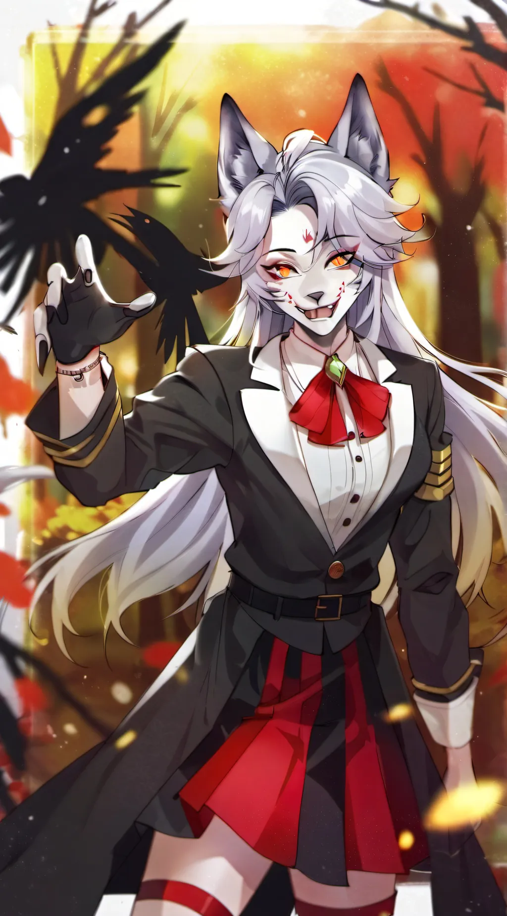ai character: Loona background