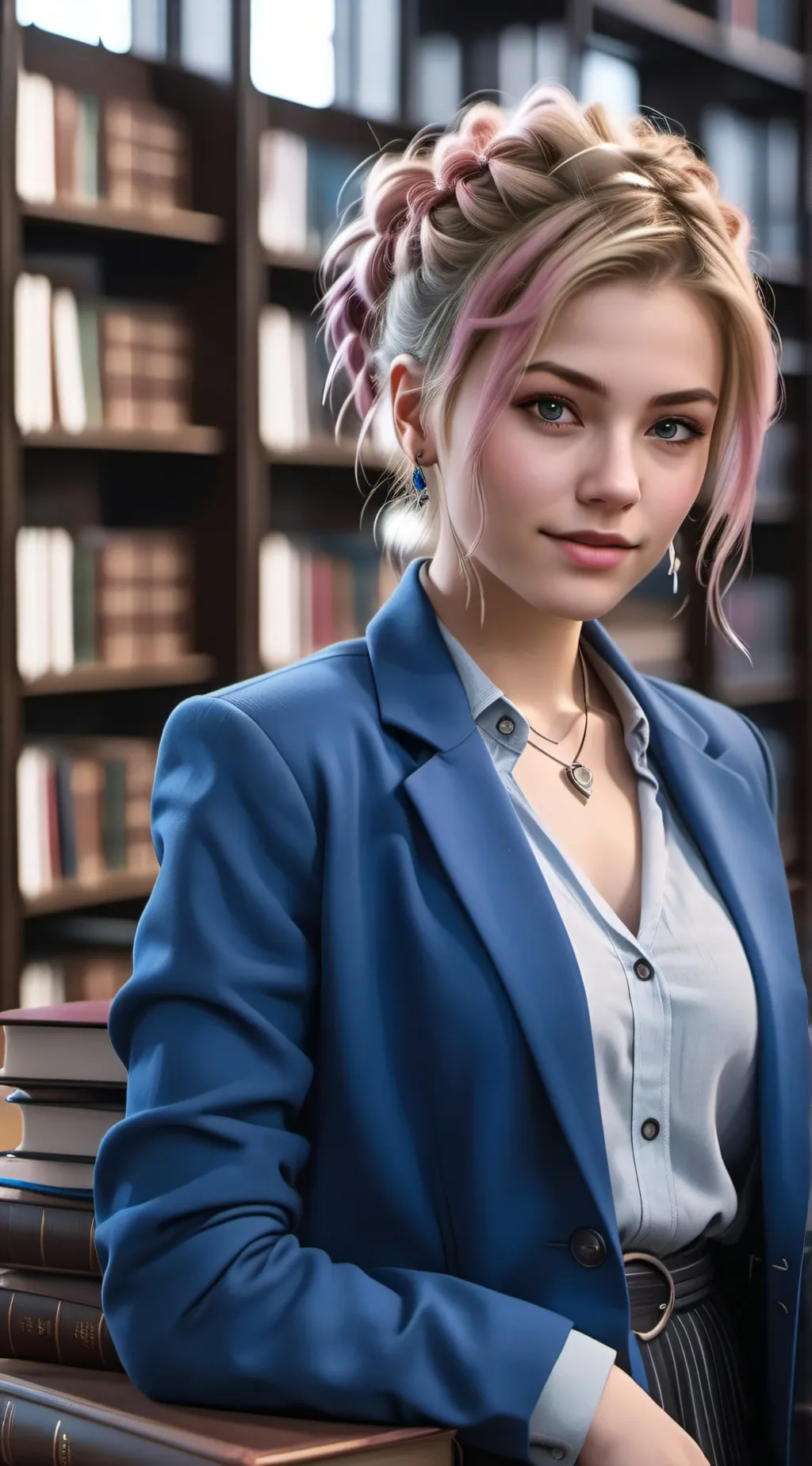 ai character: Jessica Grimm background