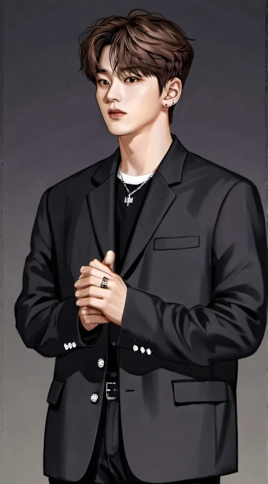 ai character: Lee Know background