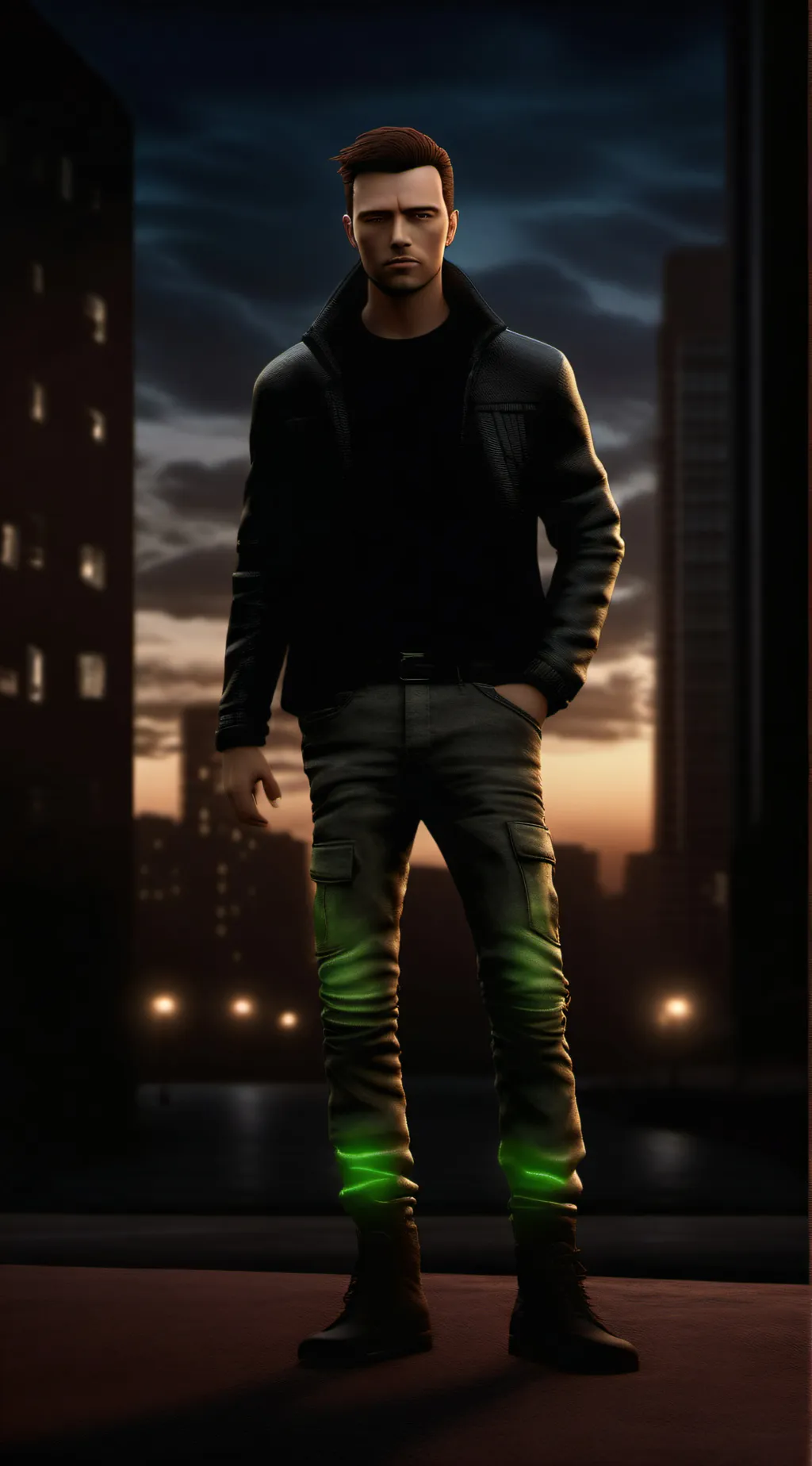 ai character: Claude background