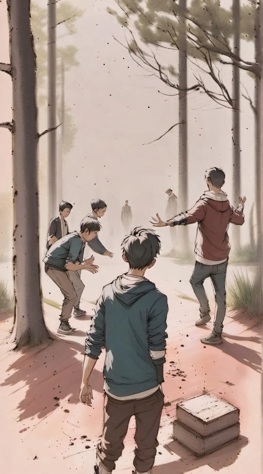 ai character: skz background