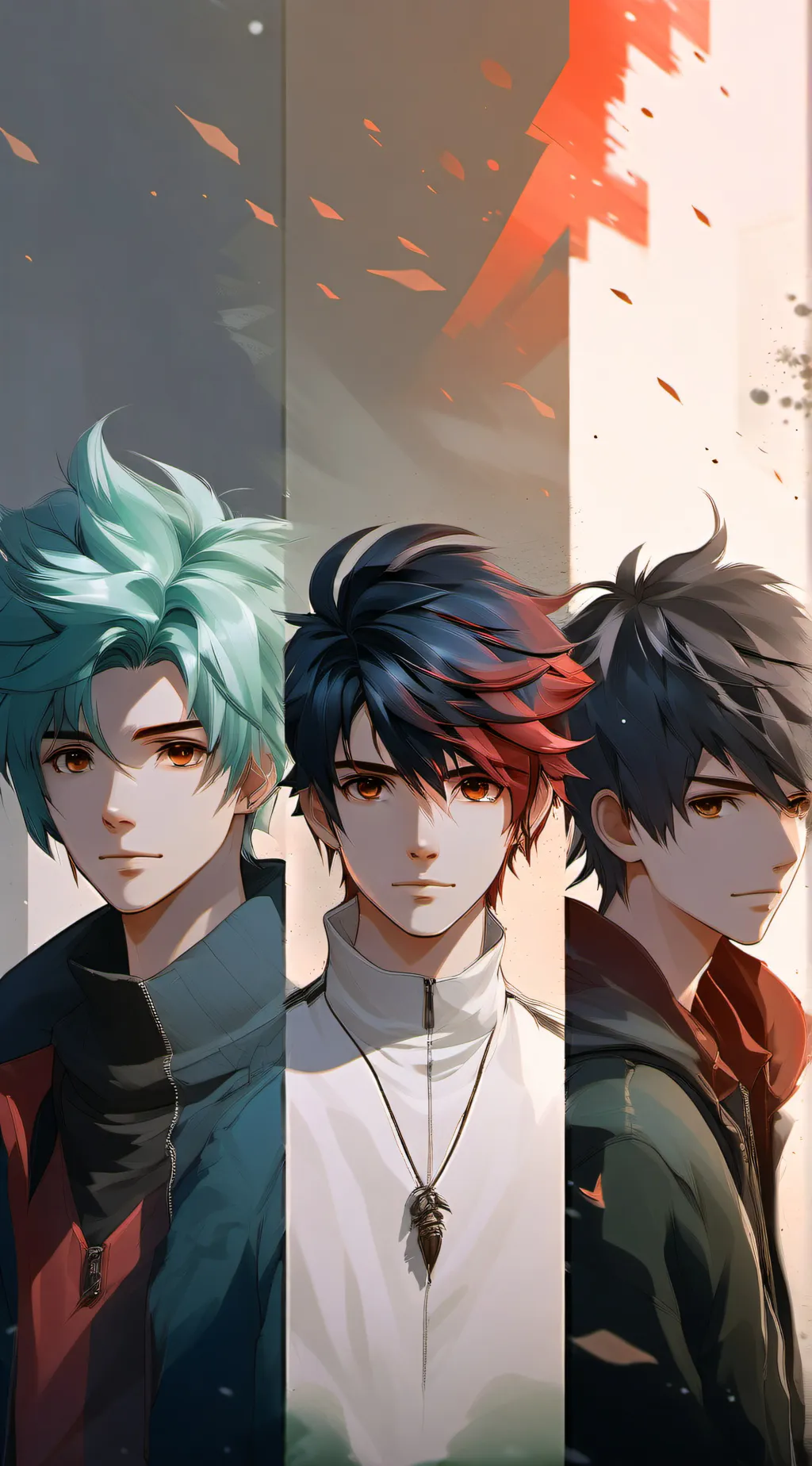 ai character: Alec, Jake, Kai background