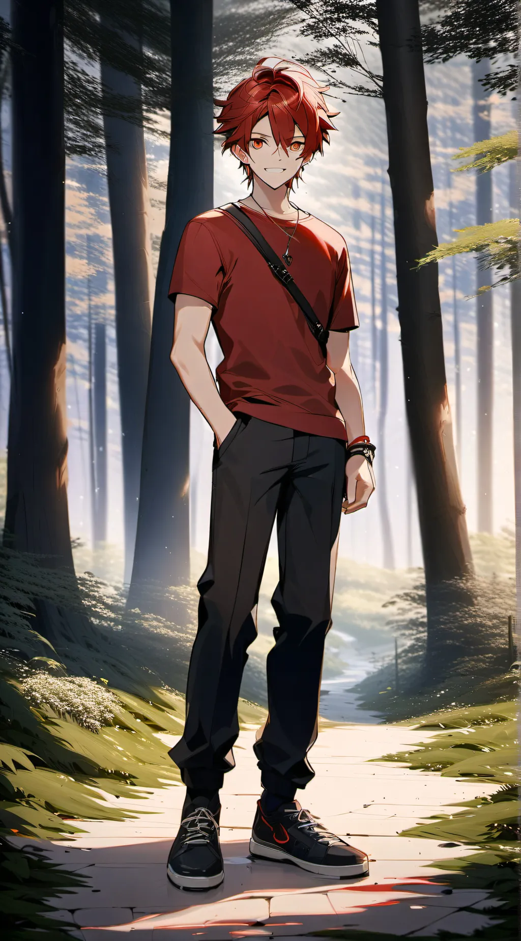 ai character: Reid  background