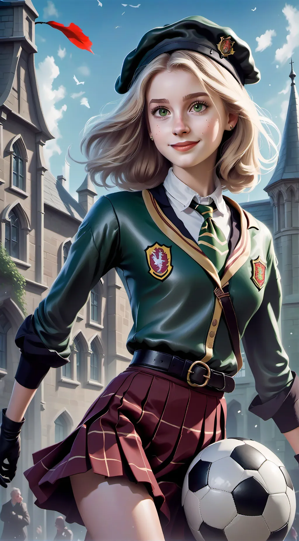 ai character: Lara La Course background