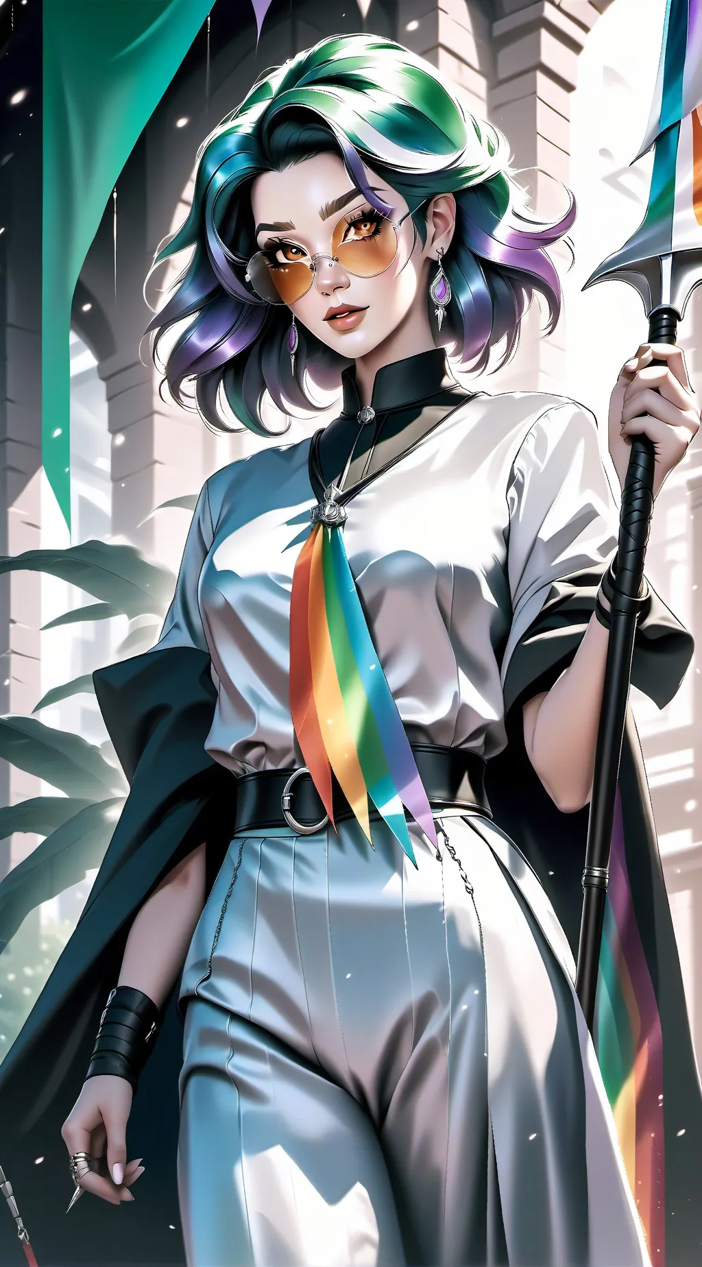 ai character: Iris✨ background