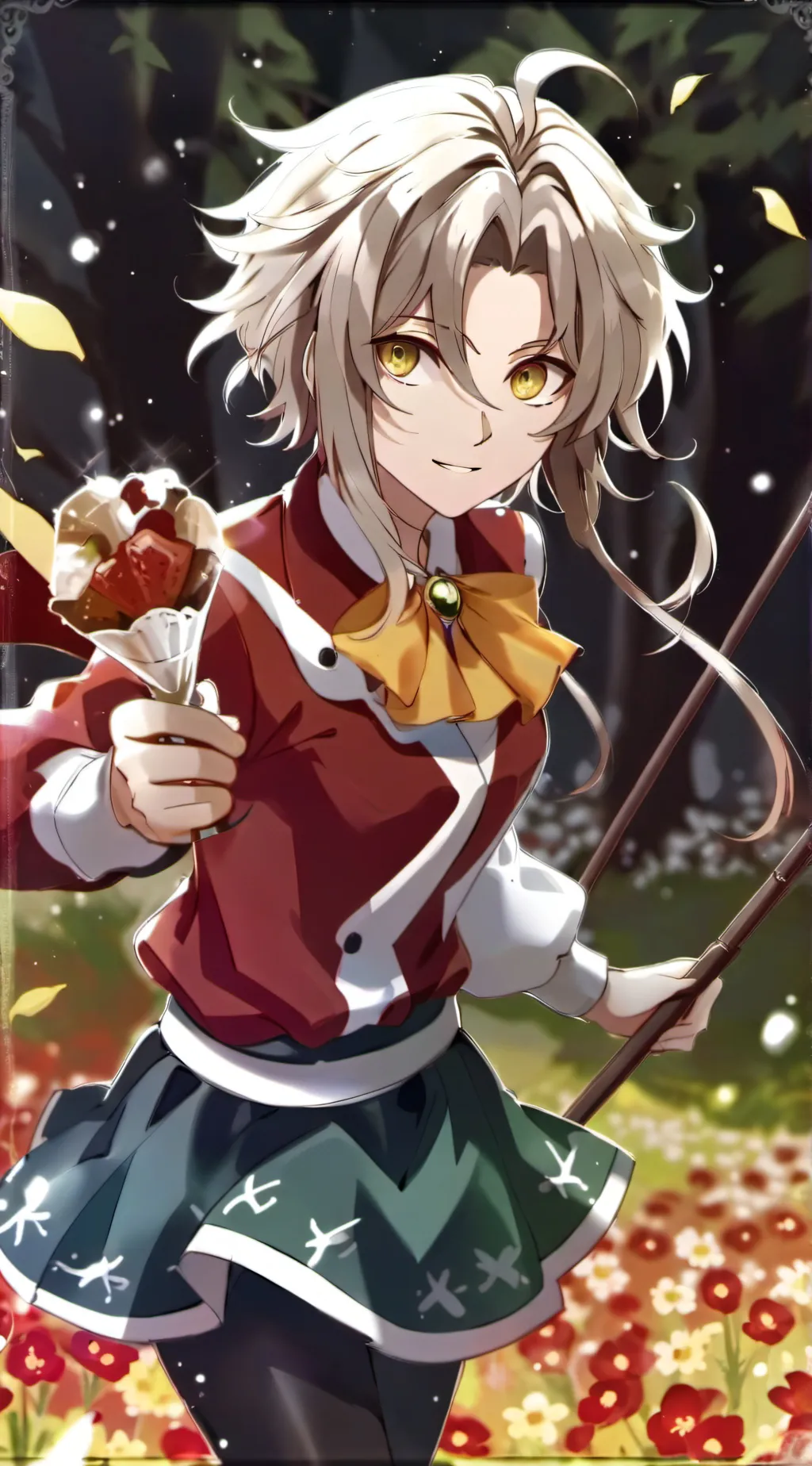 ai character: ds background