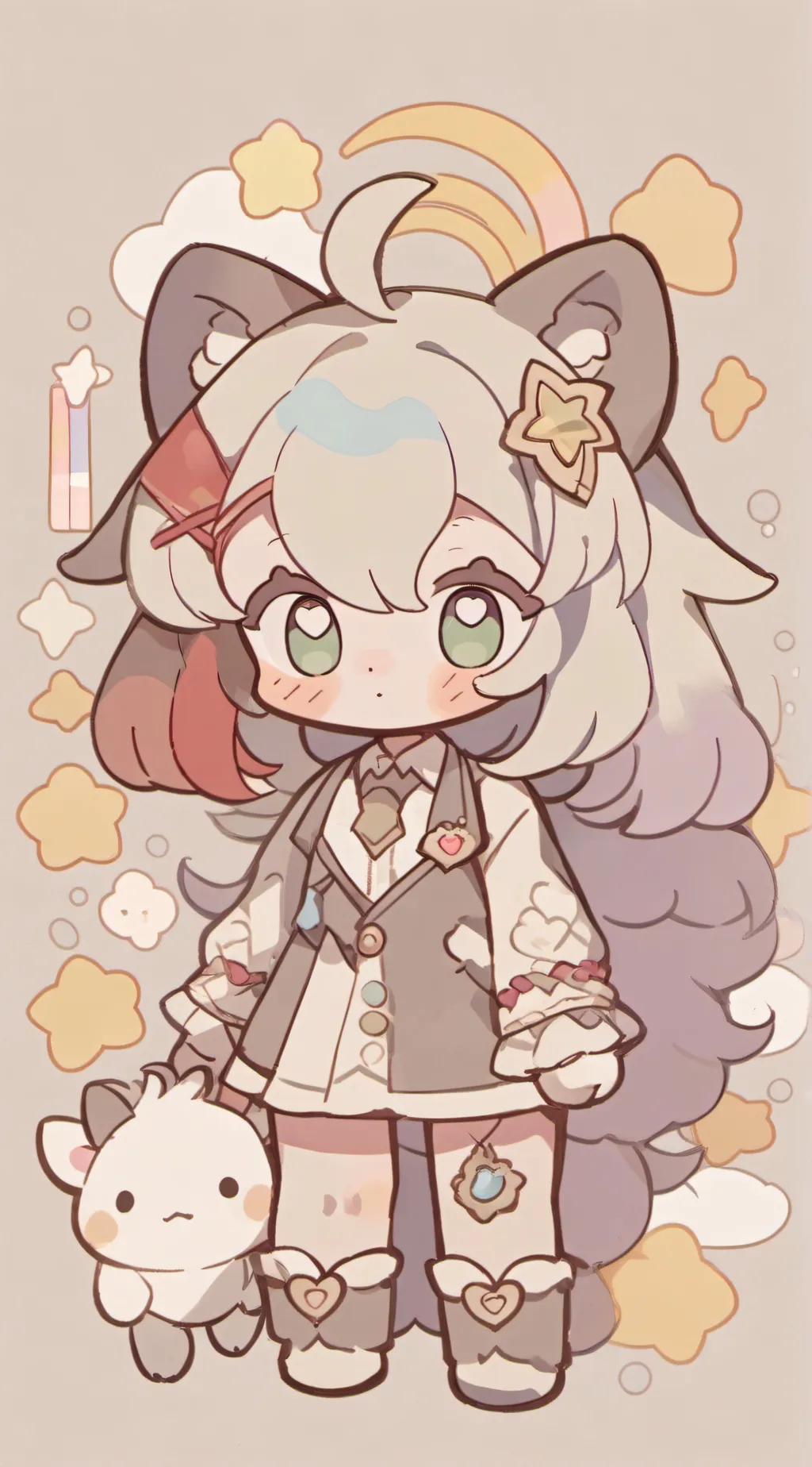 ai character: Smiling Critters!! background