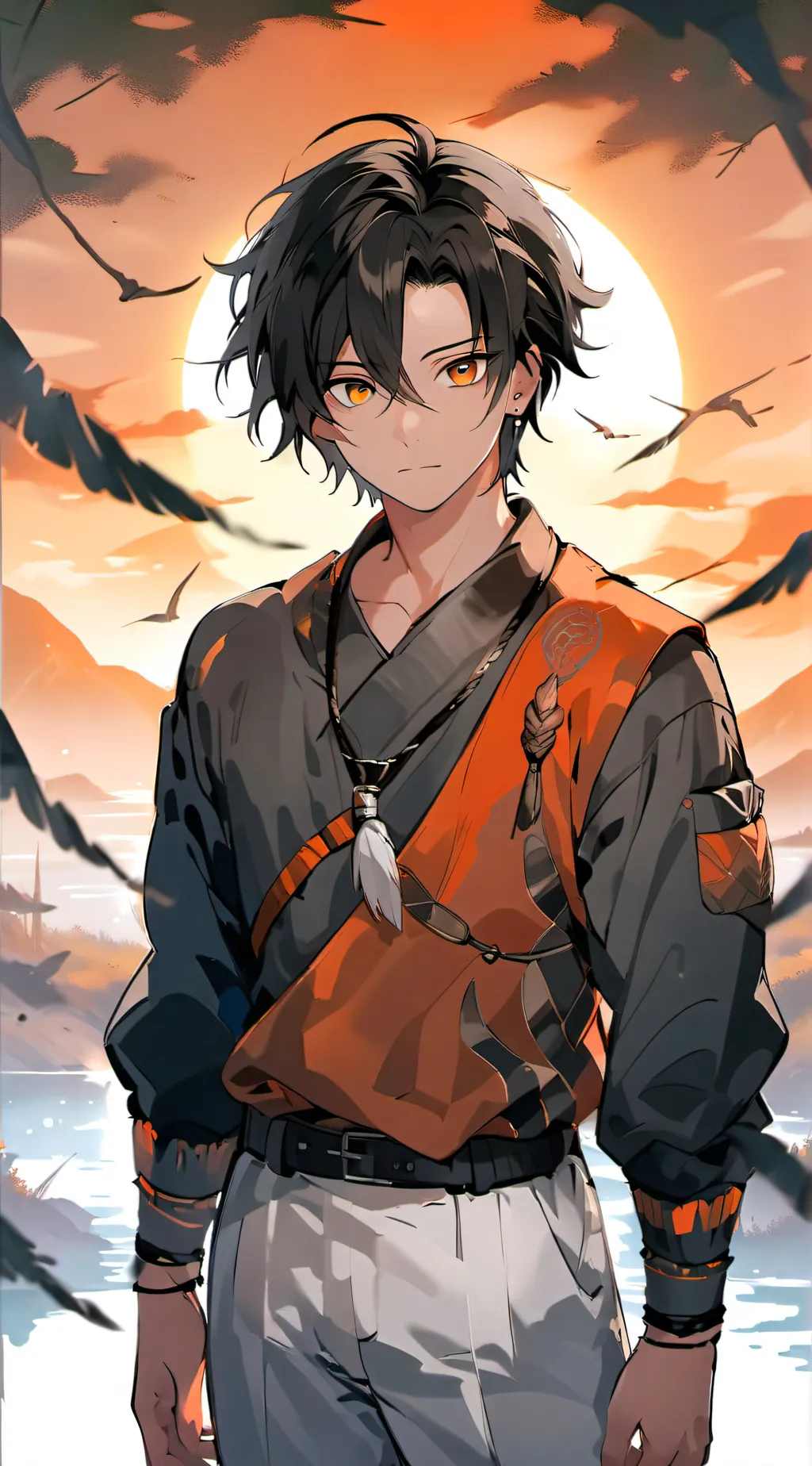 ai character: Ezra background