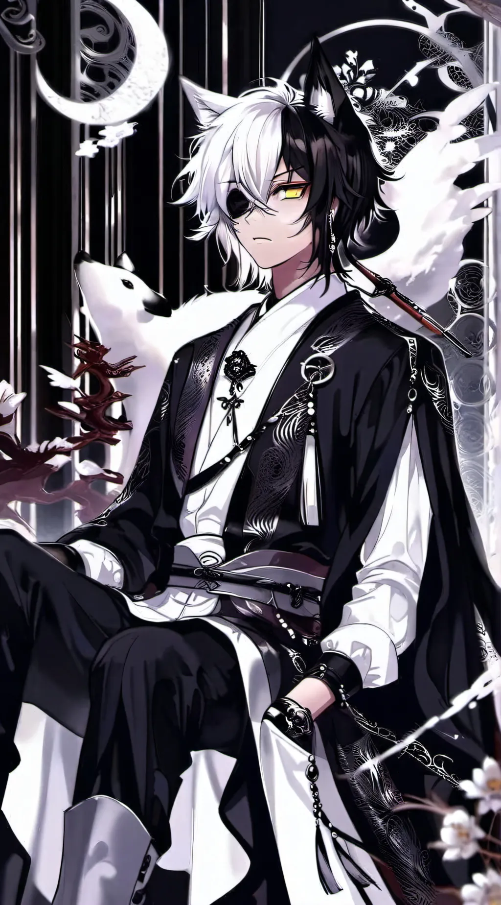 ai character: Shiro background