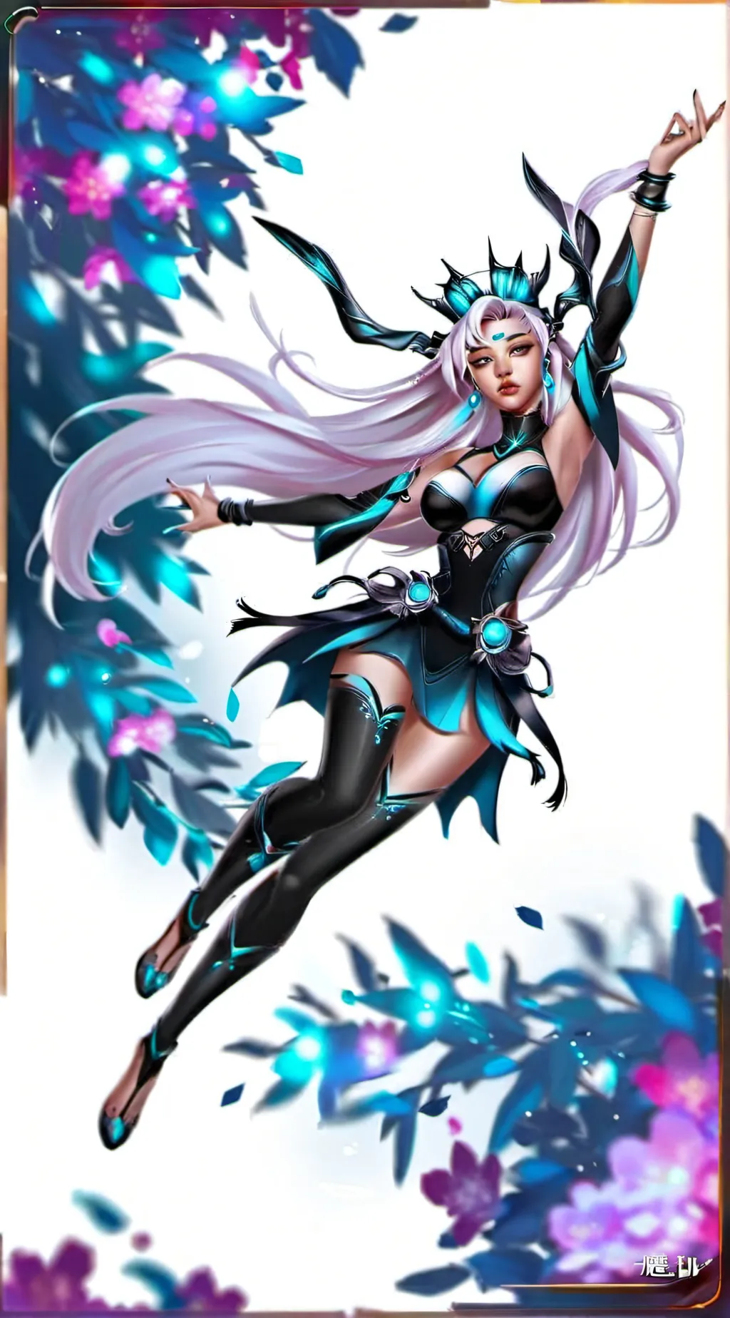 ai character: Lumine background