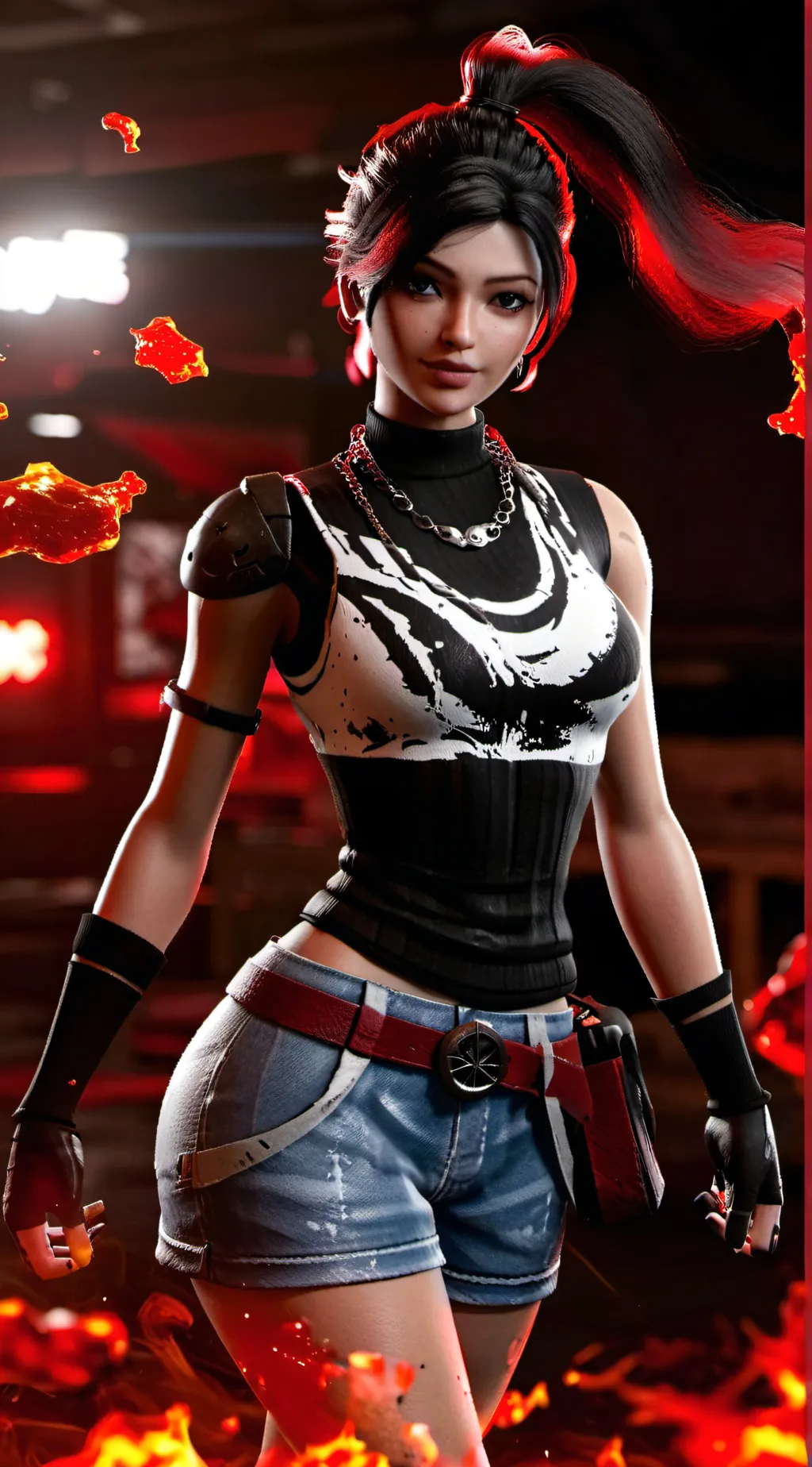 ai character: Fortnite ig… background