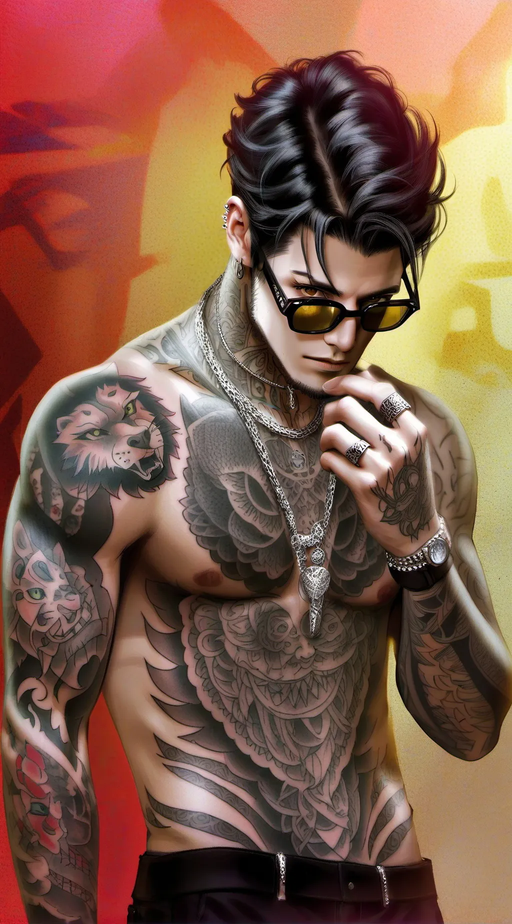 ai character: Alex background