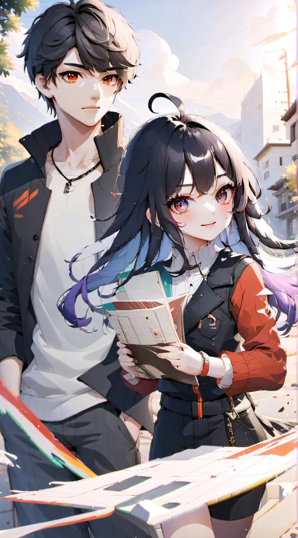 ai character: Jake and mila background