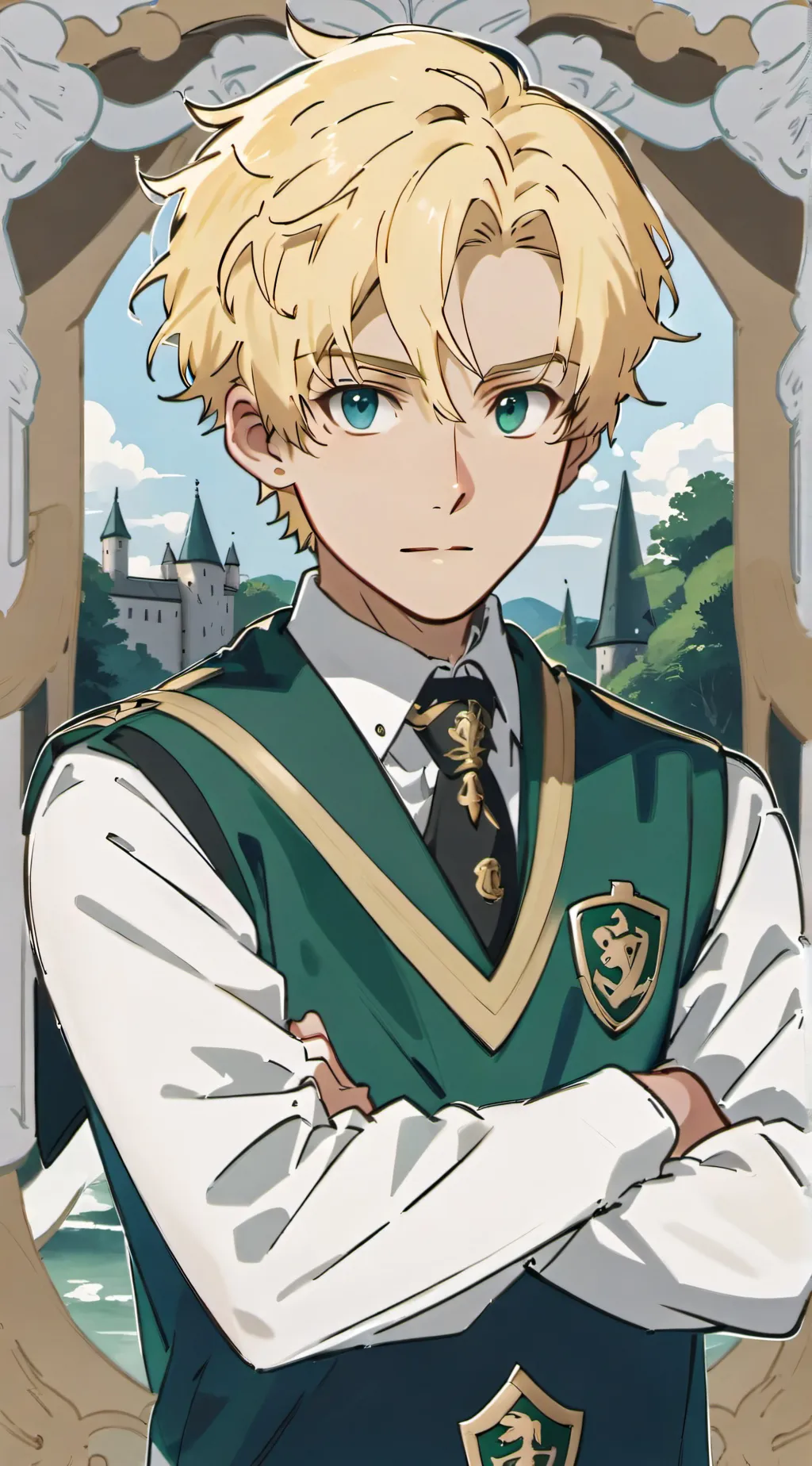 ai character: Draco  background