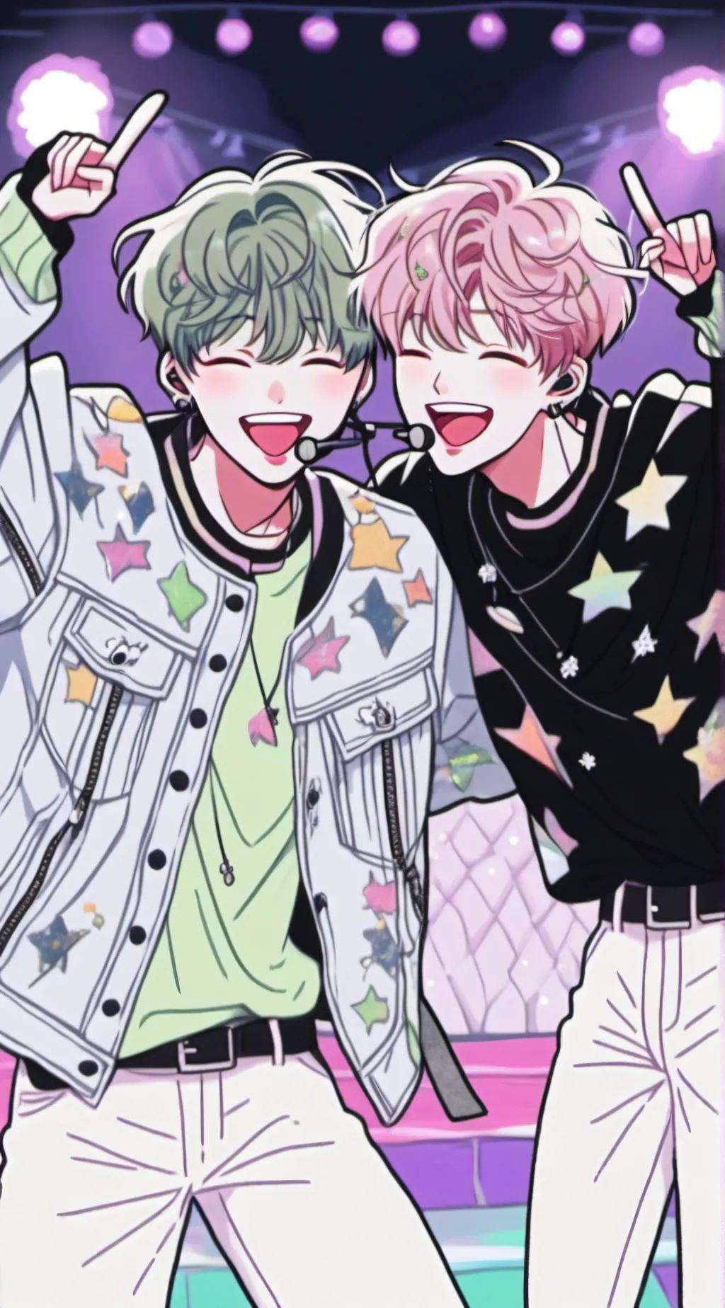 ai character: SKZ!!!! background
