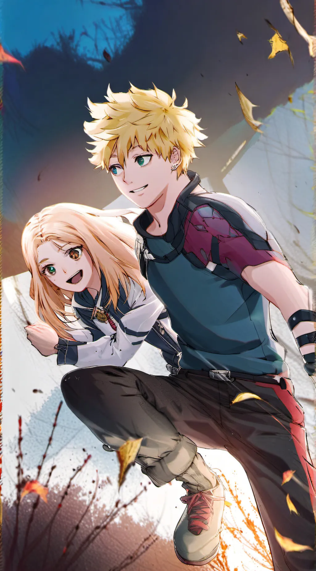ai character: Mha boyfriend  background