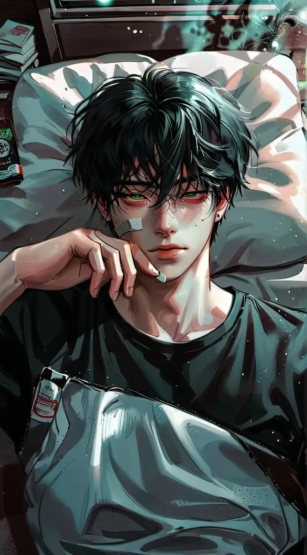 ai character: 🤍Yoru🤍 background