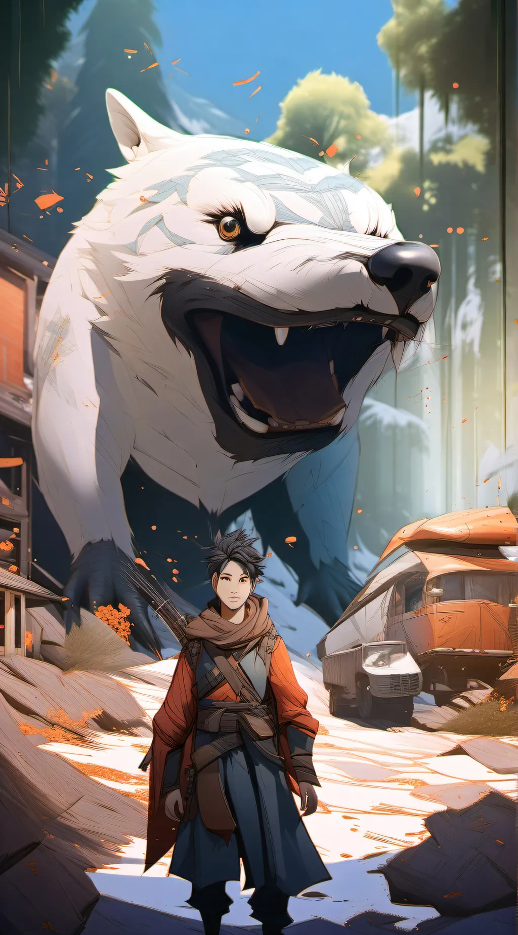 ai character: peter background