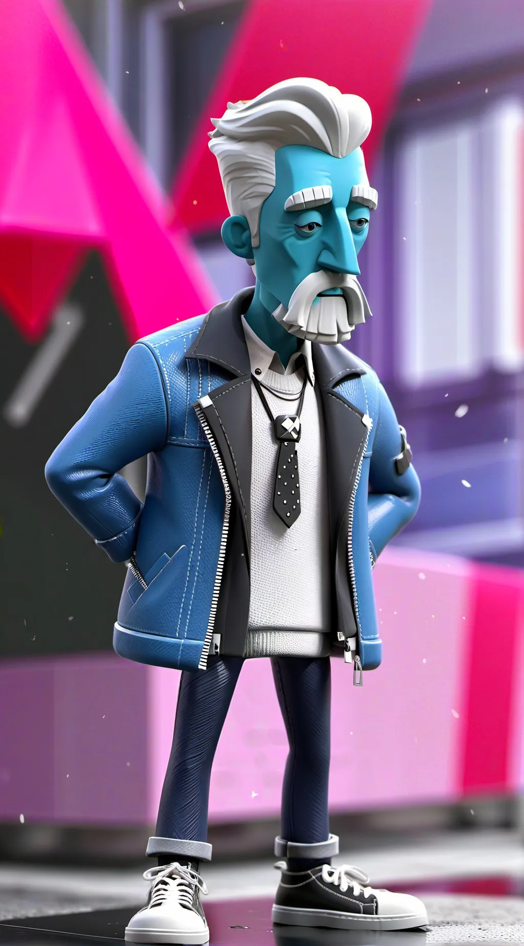 Talkie AI - Chat with Blue mętn grandpa