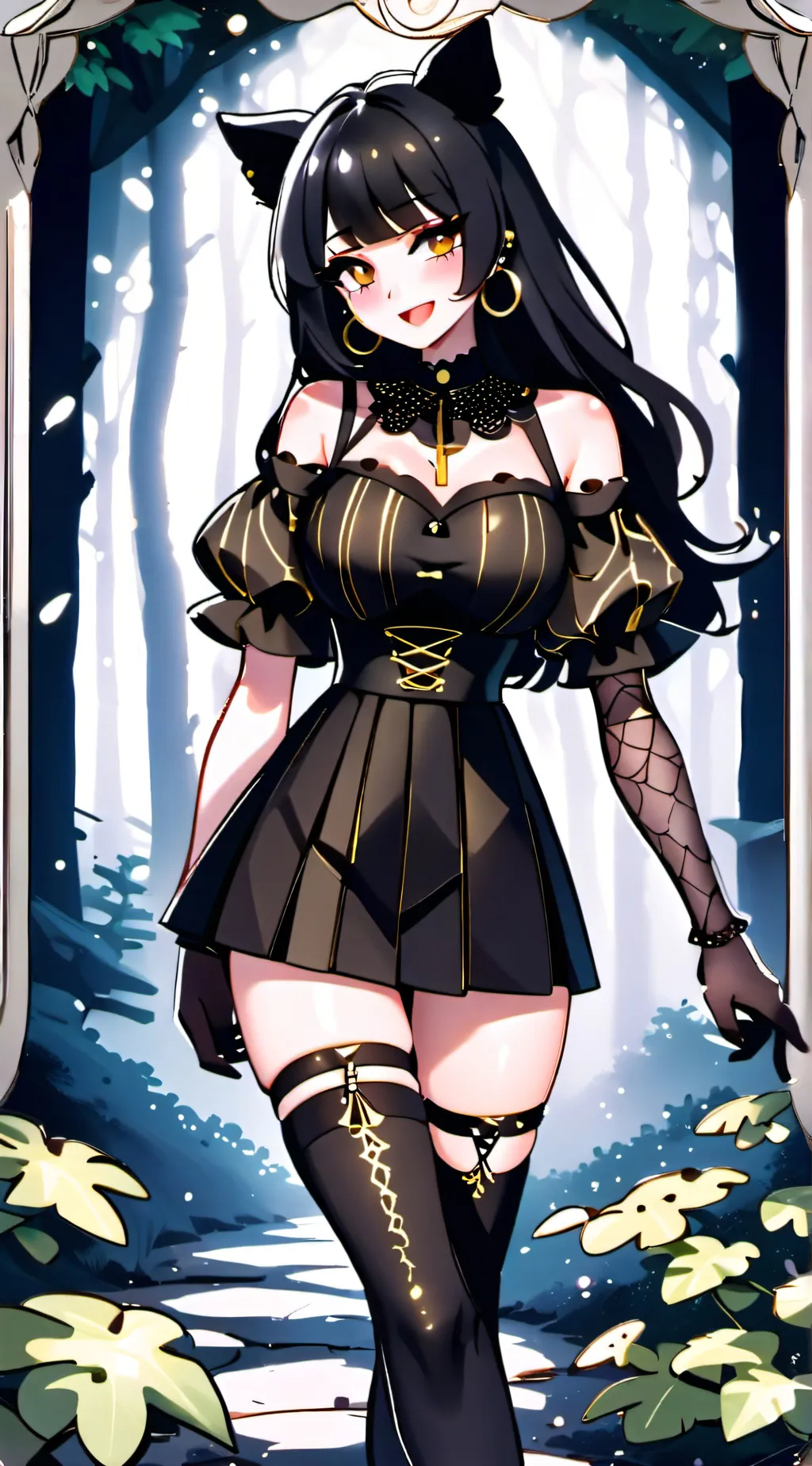 ai character: Umbreon background