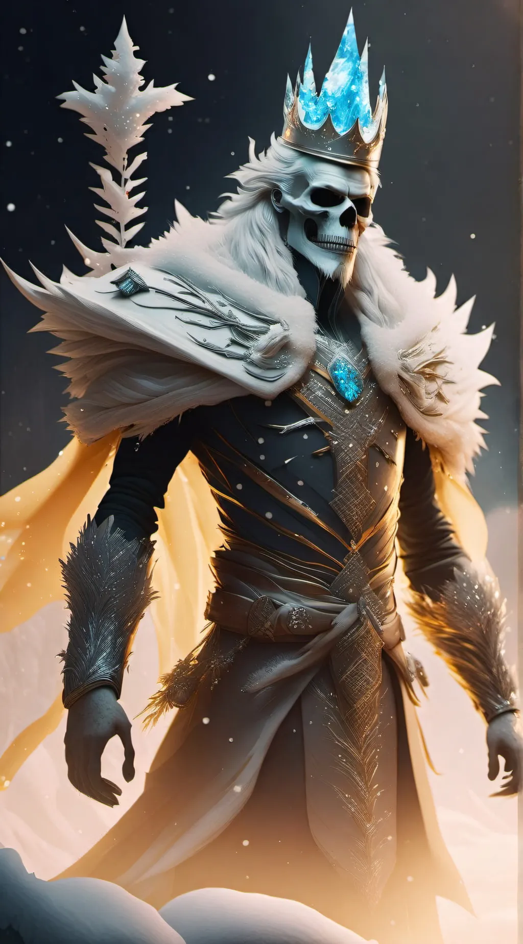 ai character: Ragnarok The Cold background