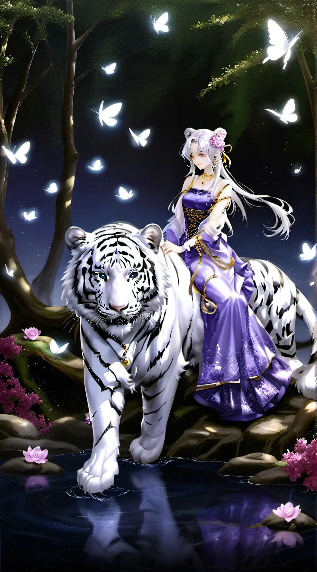 ai character: Demon Slayer  background
