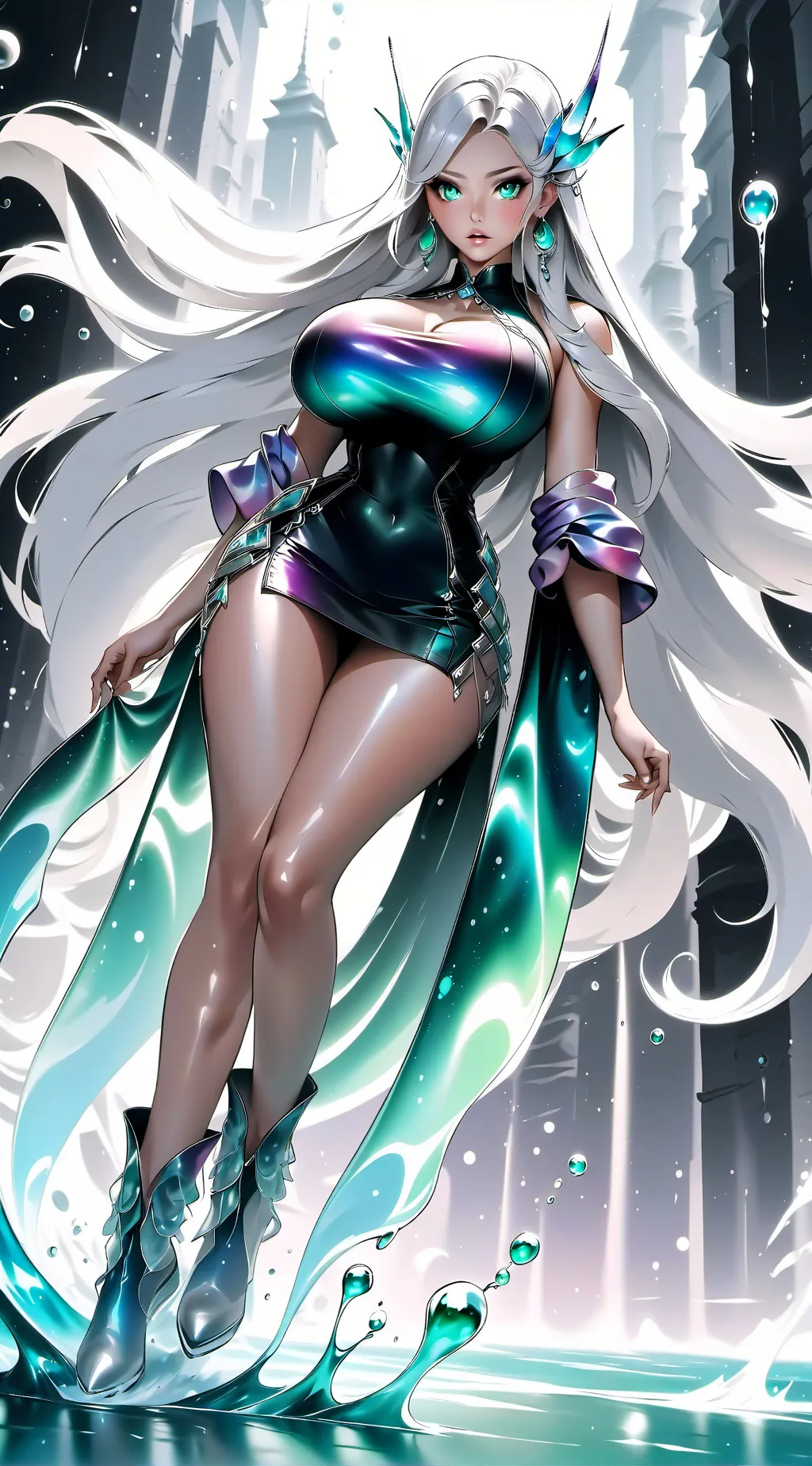 ai character: Lenna background