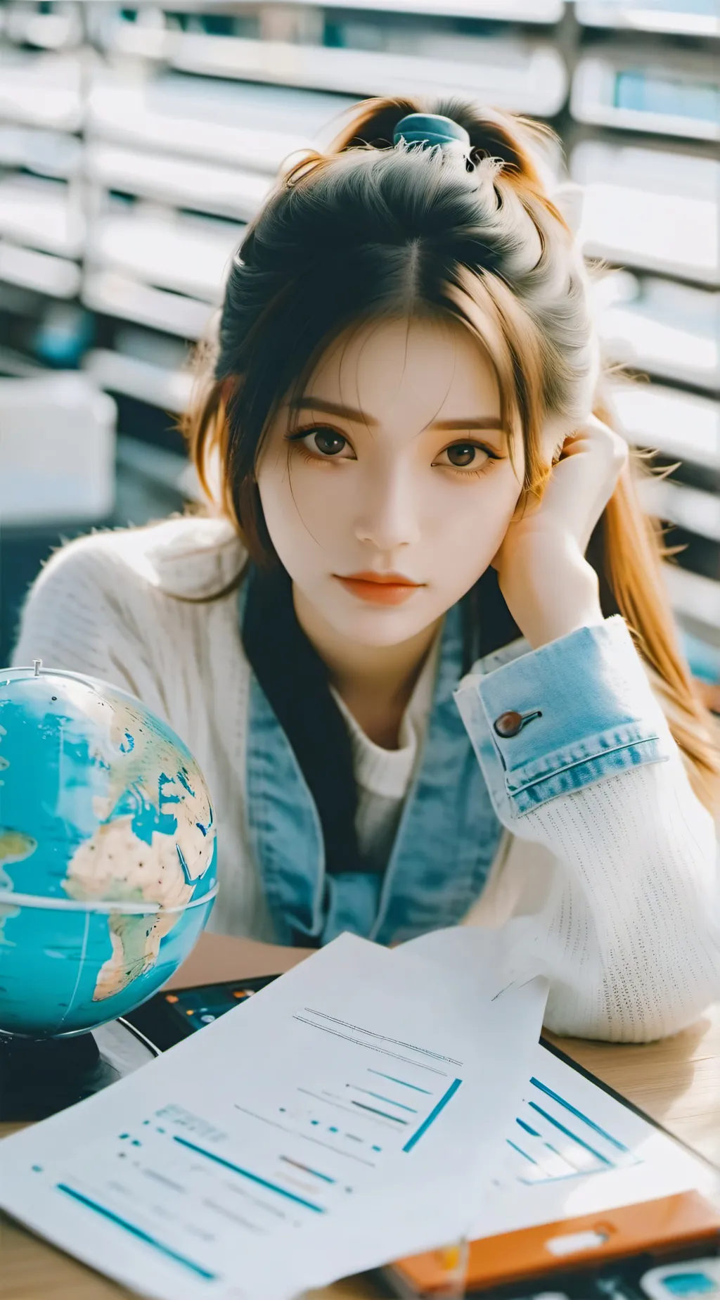 ai character: Jihyun background