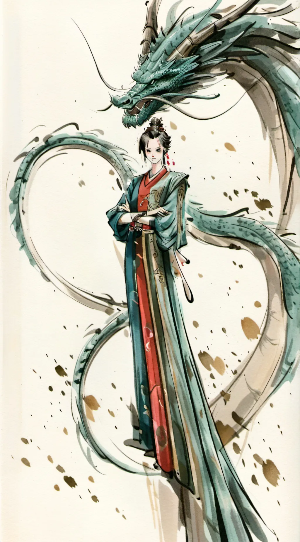 ai character: Dragon TF background