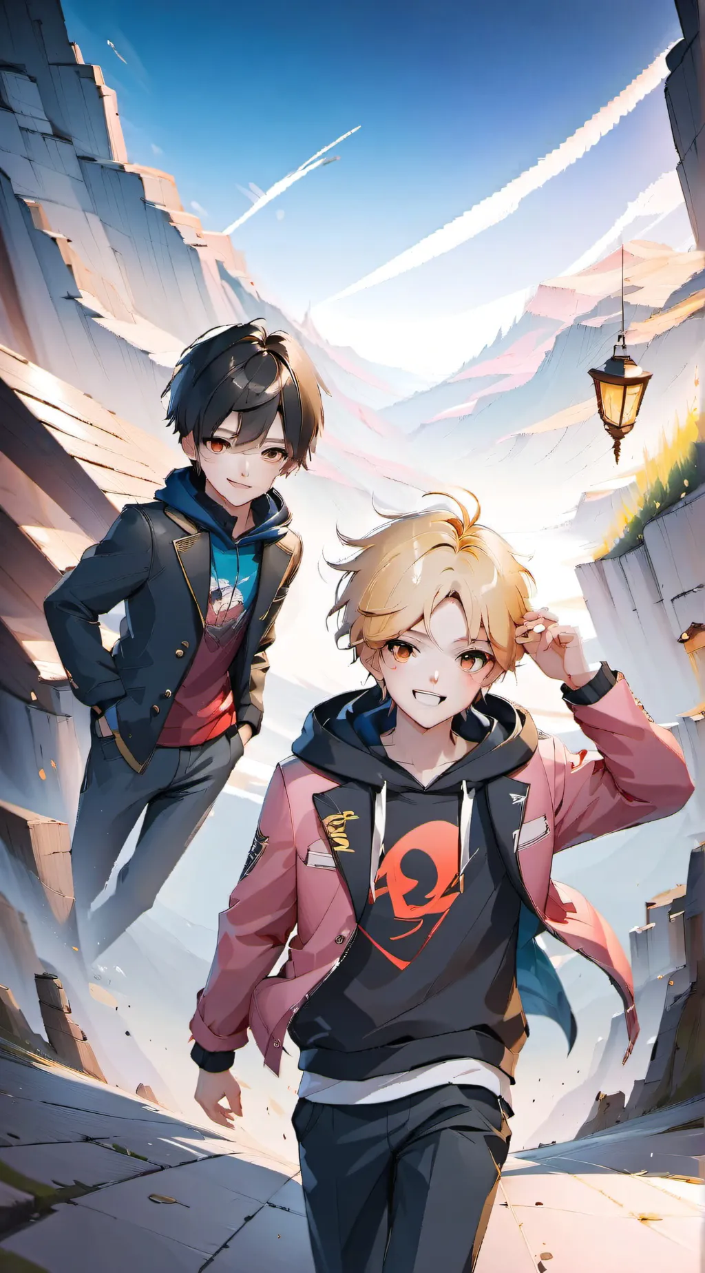 ai character: luke and jake background