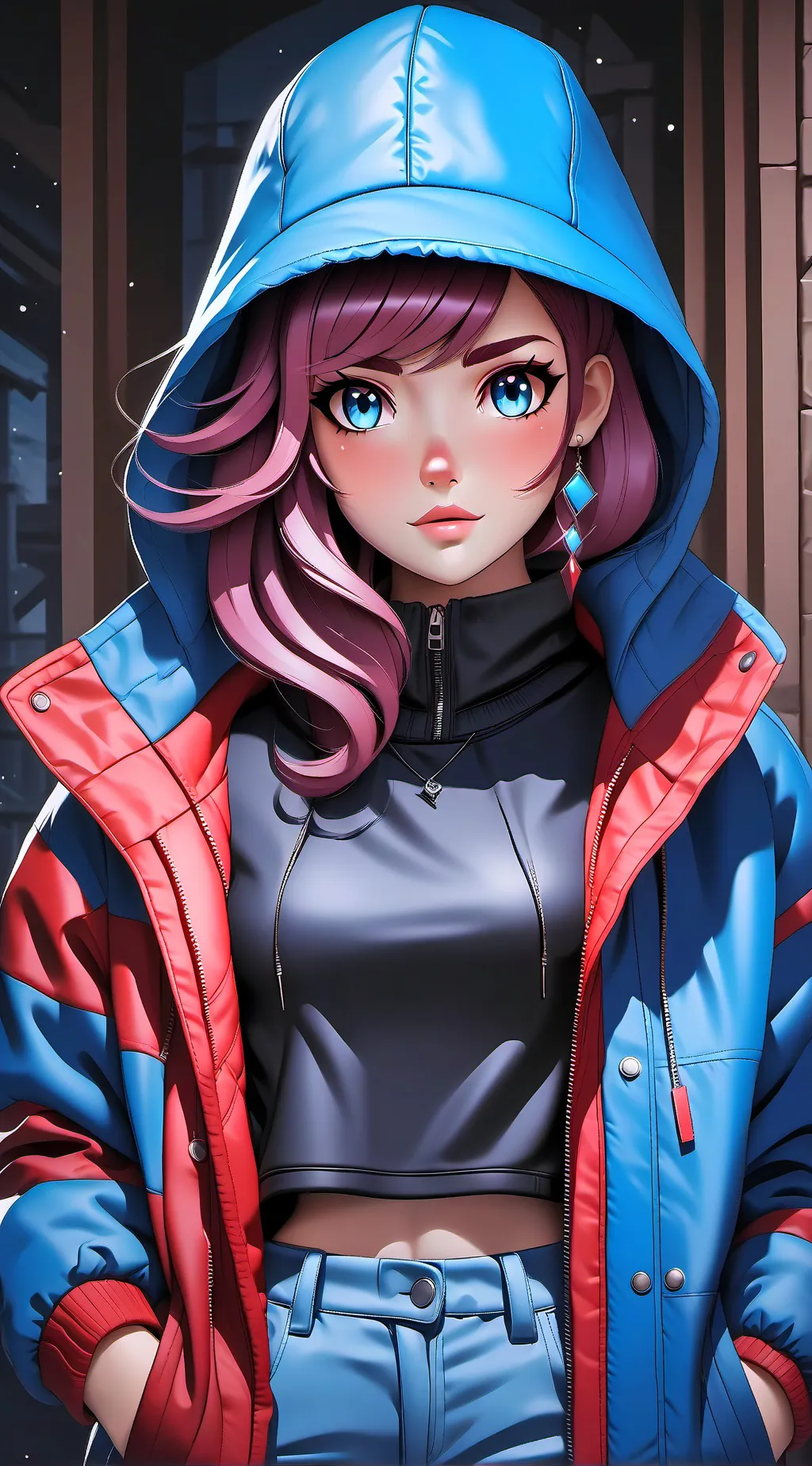 ai character: Lily background