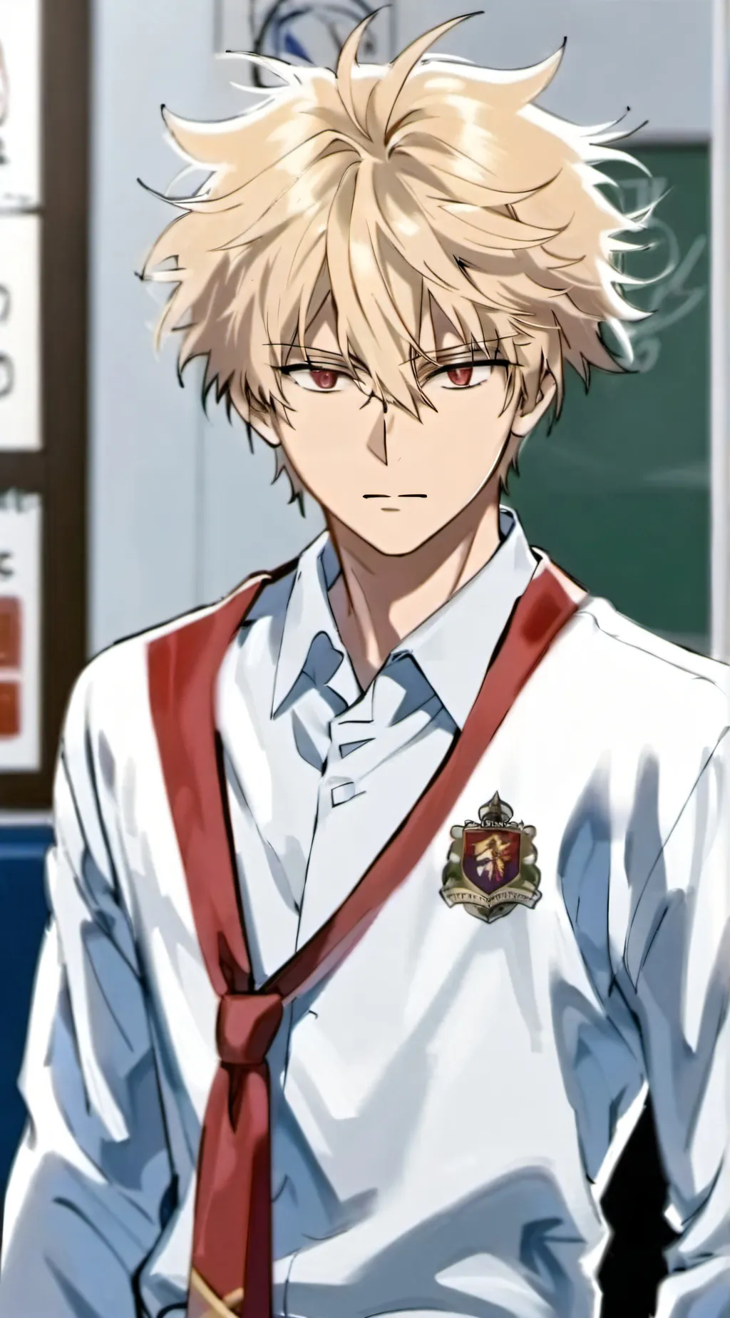 ai character: Bakugo background