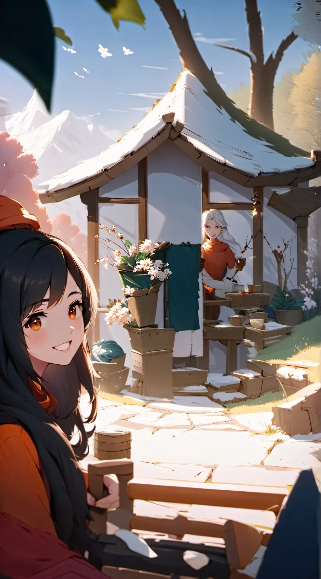 ai character: Yoko background