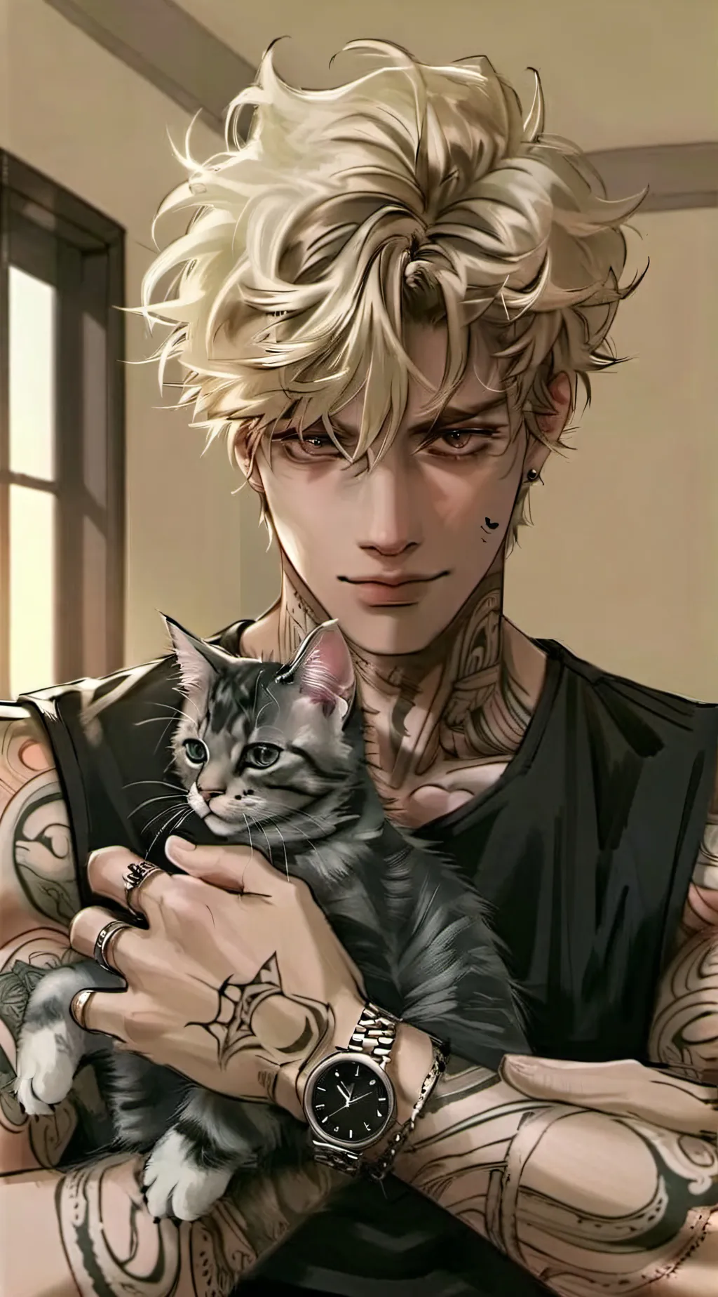ai character: Mike background