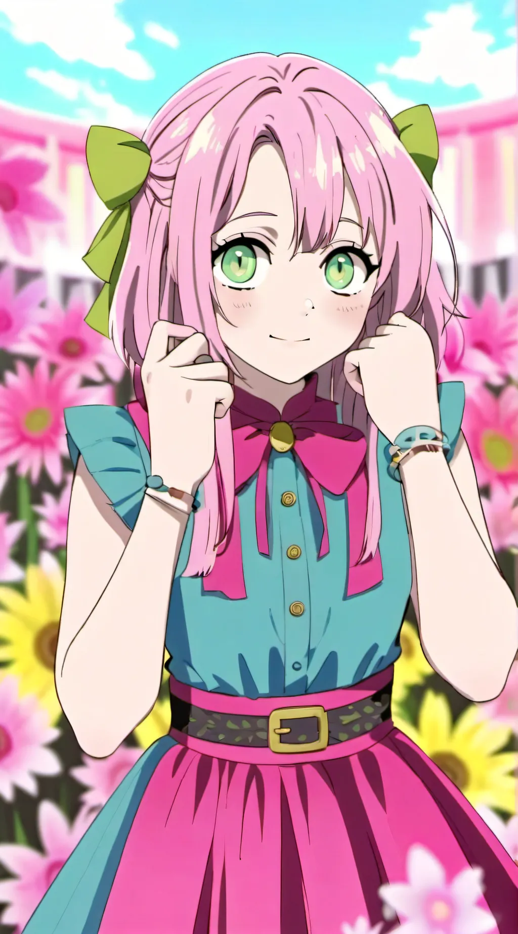 ai character: KNY 🌸🍡 background