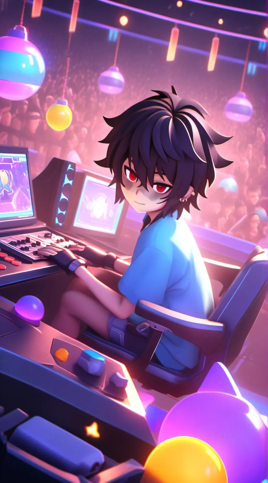 ai character: Michael  background