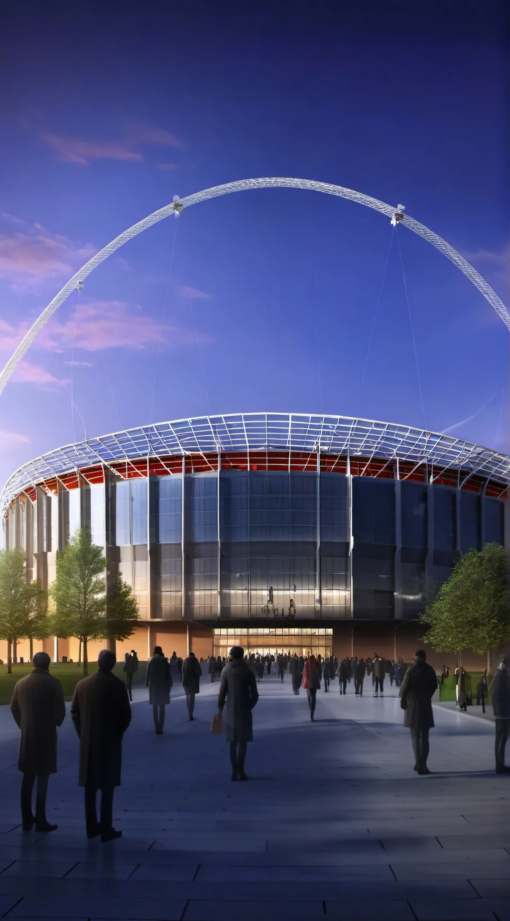 ai character: Wembley background
