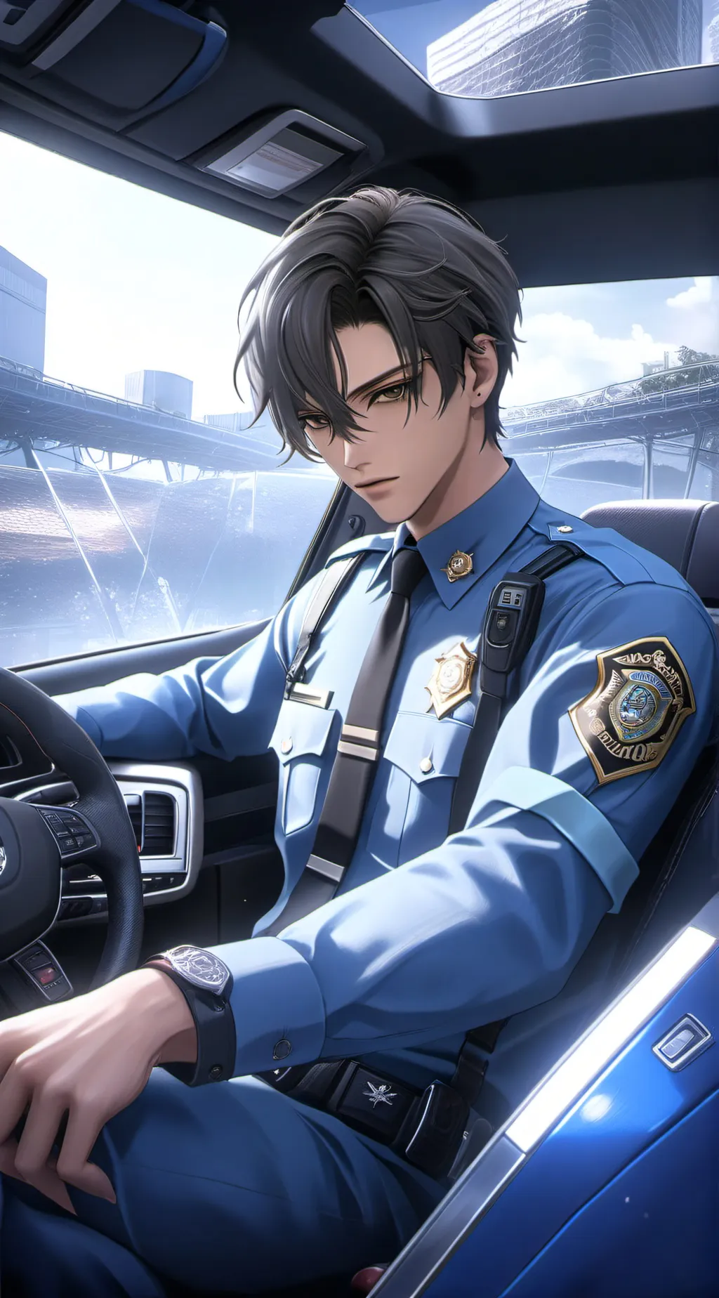 ai character: Marco  background