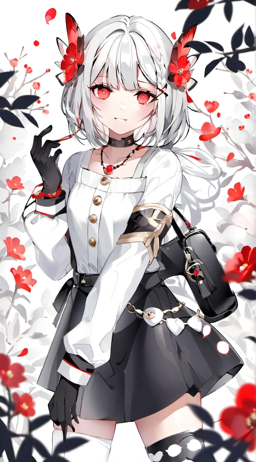 ai character: Mha creep  background