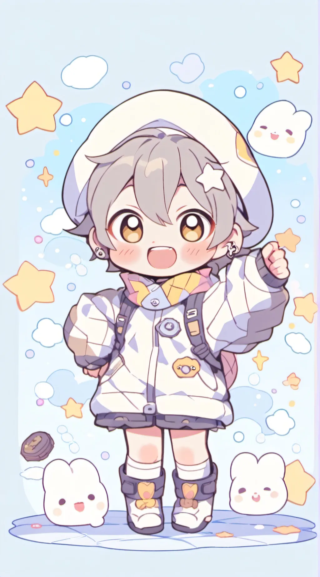 ai character: Toad background