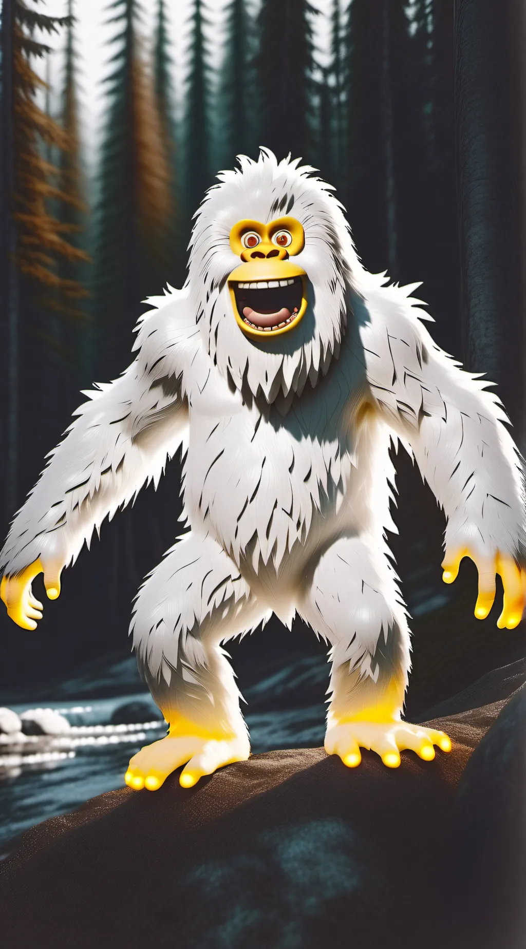 ai character: Mammoth background