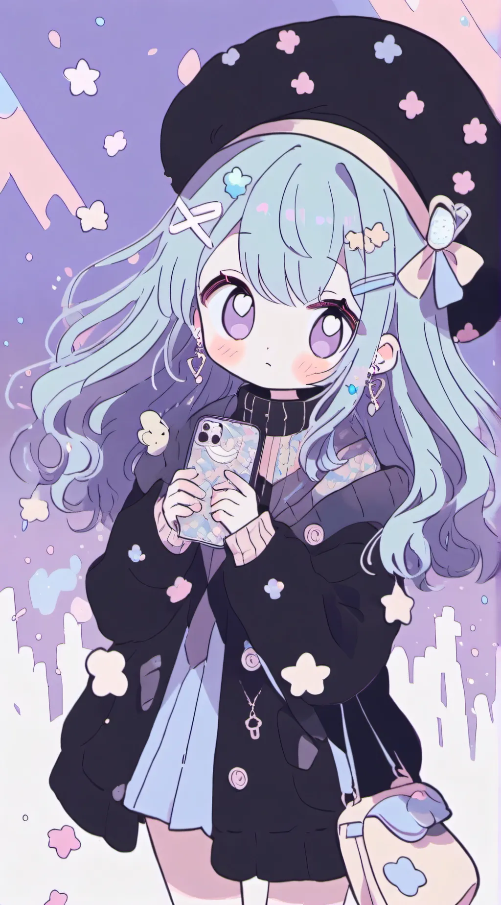 ai character: luna background